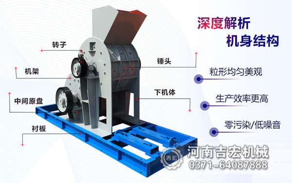 磚廠破碎機結構